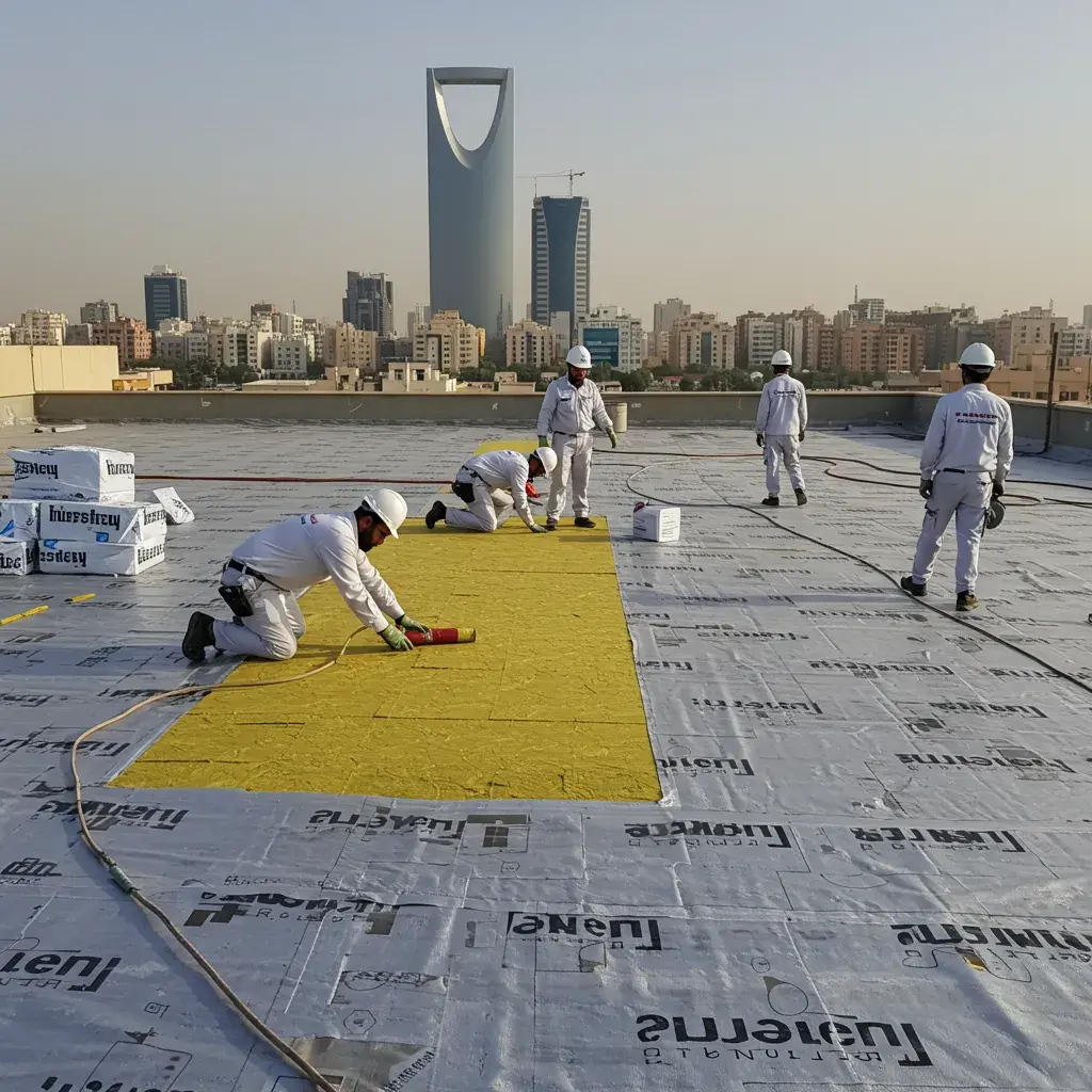 عزل اسطح بجده