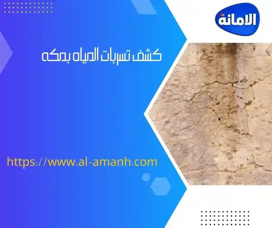 شركه كشف تسربات المياه في جده شركة كشف تسرب المياه بجده