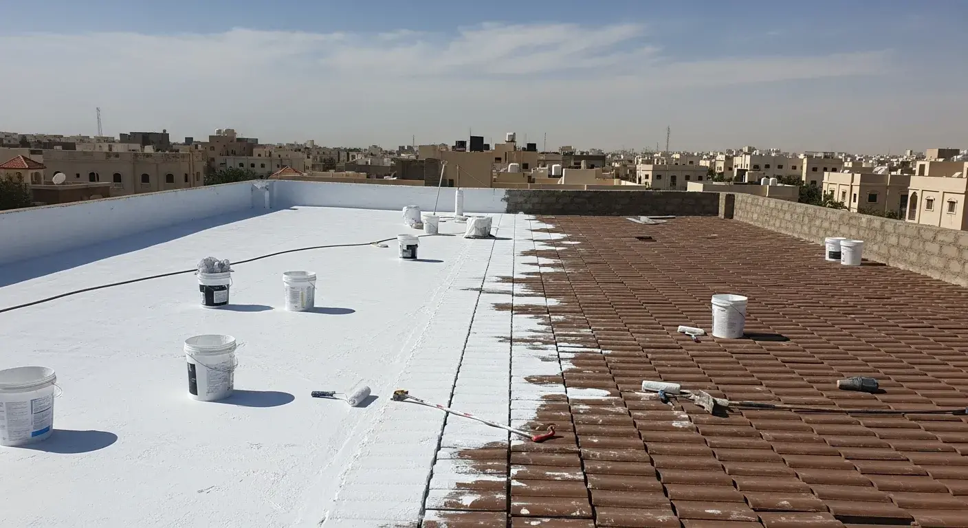 شركه كشف تسربات المياه في جده عزل الأسطح بجدة