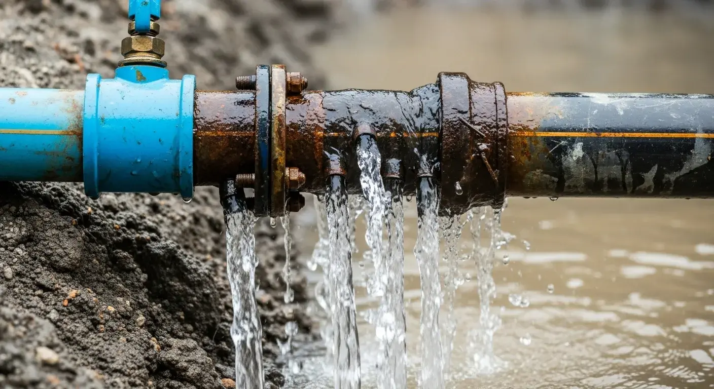 كشف تسربات المياه بحي الحمدانية بجده