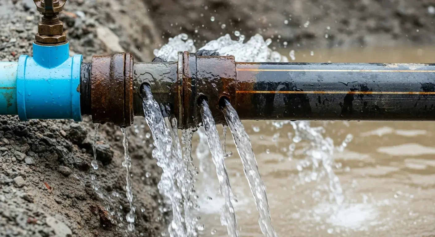 كشف تسربات المياه بحي الحمدانية بجده