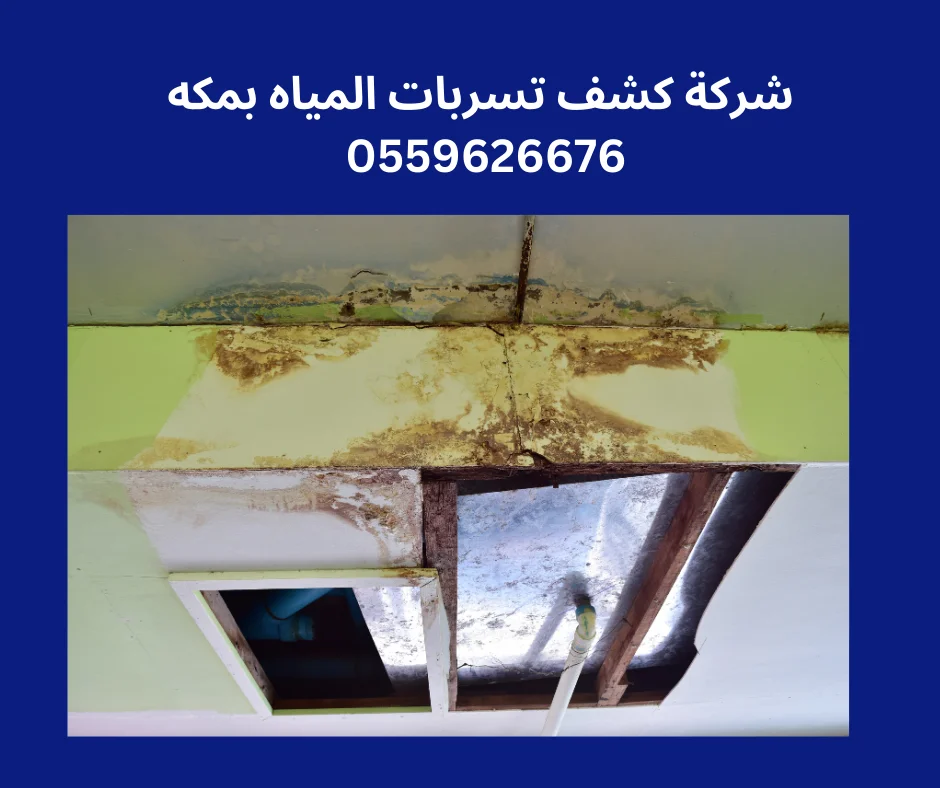 كشف تسربات المياه في مكه