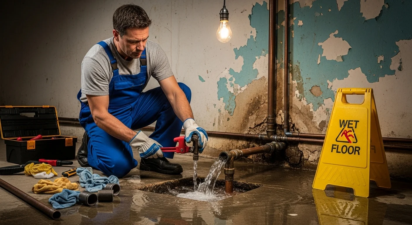 حلول تسرب المياه السريعة بمكه