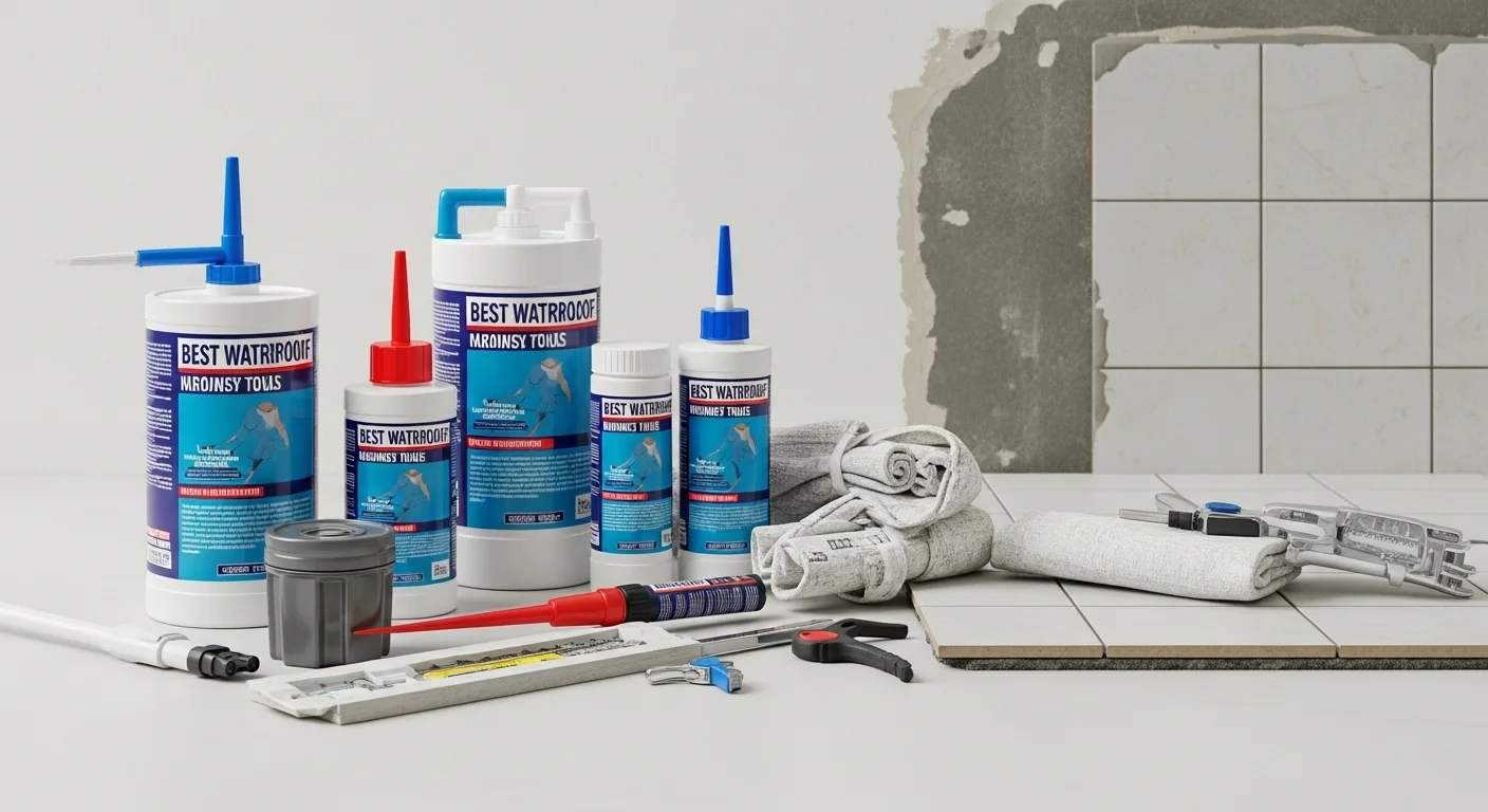 أفضل مواد العزل المائي للحمامات