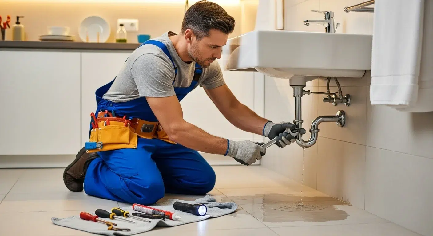 معالجة تسربات الحمامات والمطابخ بجده