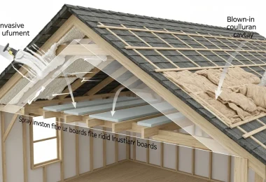 حلول عزل الأسطح بدون هدم