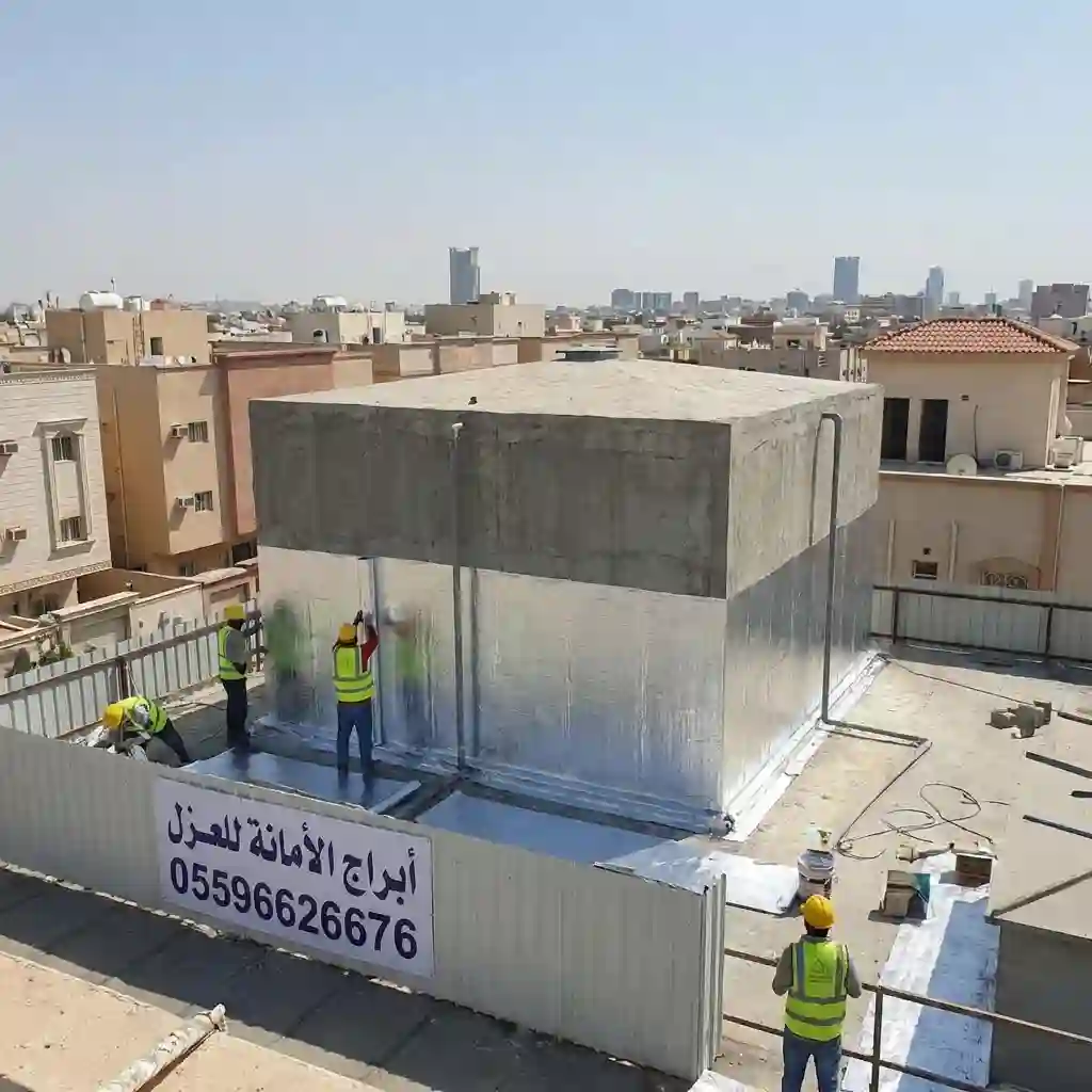 عزل الخزانات بجدة