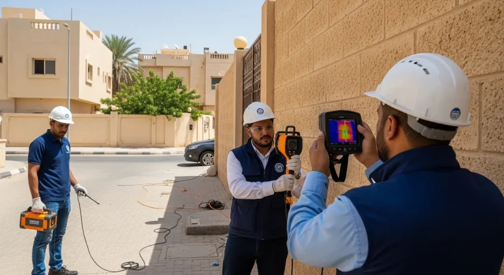 شركه كشف تسربات المياه في جده مميزات شركة أبراج الأمانة في كشف التسربات