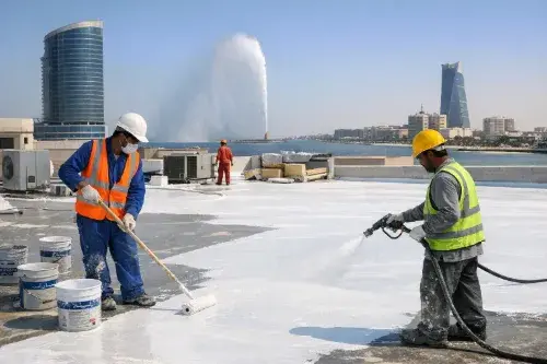 عزل اسطح جدة