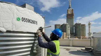 شركة عزل خزانات مياه في مكة