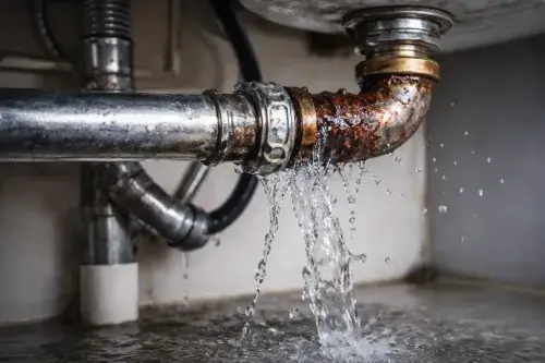 كشف تسربات المياه فحص