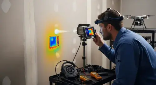 كشف تسربات المياه بدون تكسير في مكه