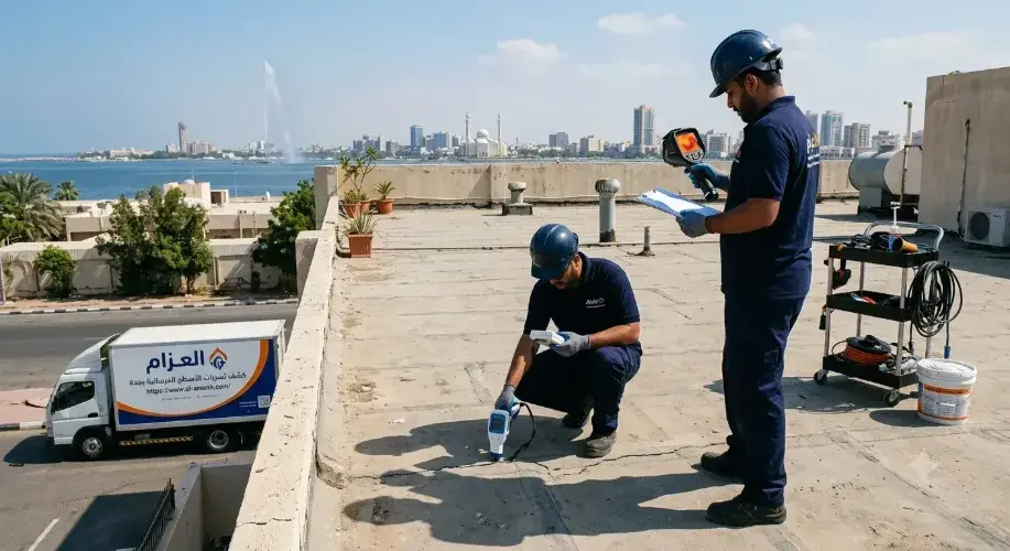 شركه كشف تسربات الاسطح الخرسانيه بجده شركه كشف تسربات الاسطح الخرسانيه بجده