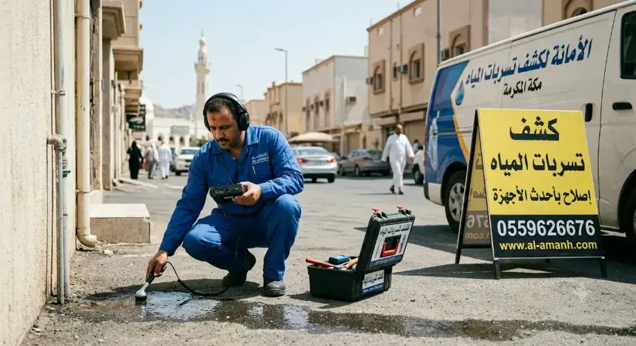كشف تسربات المياه بمكه كشف تسربات المياه بمكه