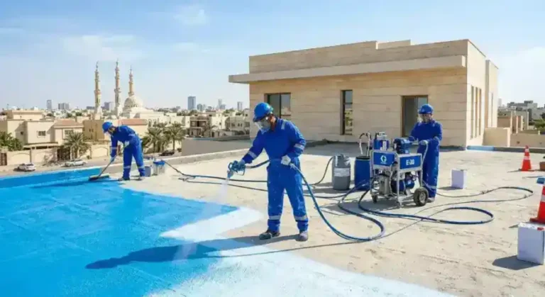 عزل أسطح في جدة حي العزيزية