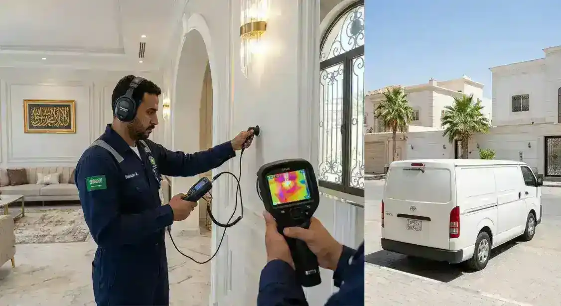 شركه كشف تسربات المياه في جده شركة كشف تسربات المياه حي الروضة
