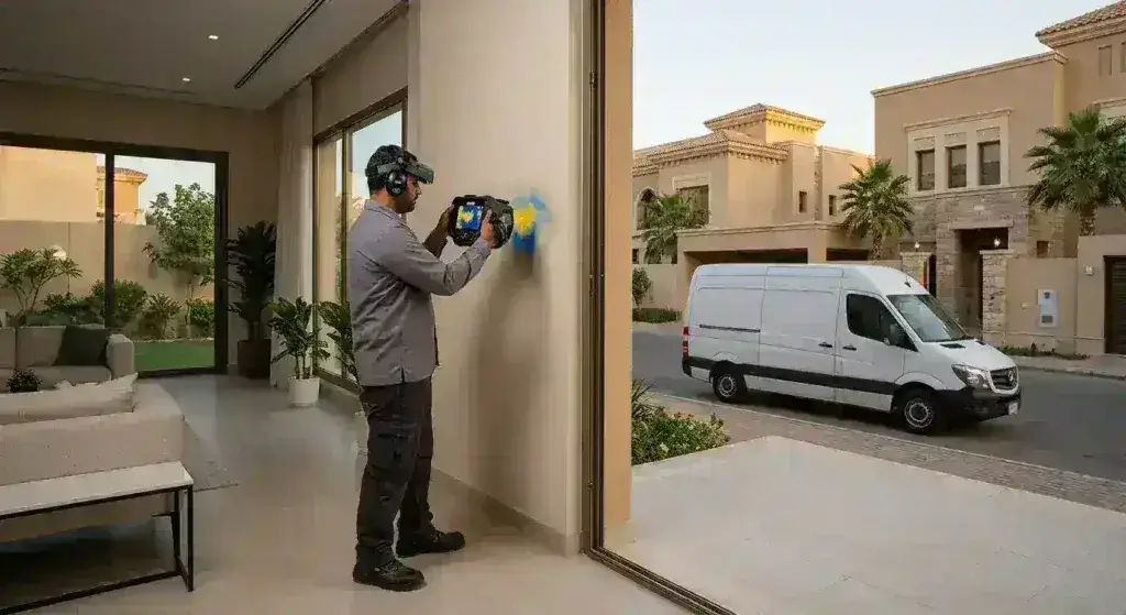 كشف تسربات المياه في جدة حي الأندلس
