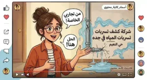 شركة كشف تسربات المياه في جده حي النعيم