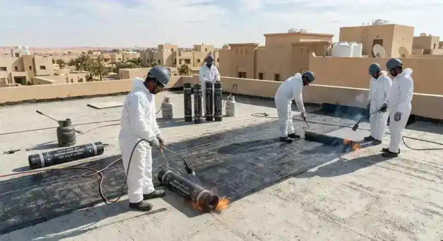 شركه كشف تسربات المياه في جده شركه عزل اسطح في جده حي الروضة