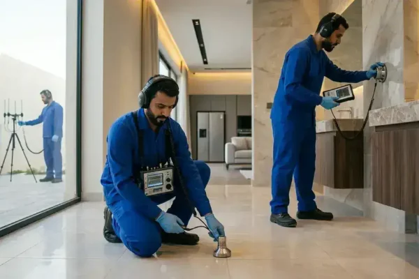 كشف تسربات المياه في جدة حي الأندلس