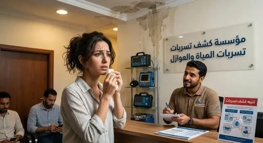 مؤسسة كشف تسربات المياة والعوازل مؤسسة كشف تسربات المياة والعوازل