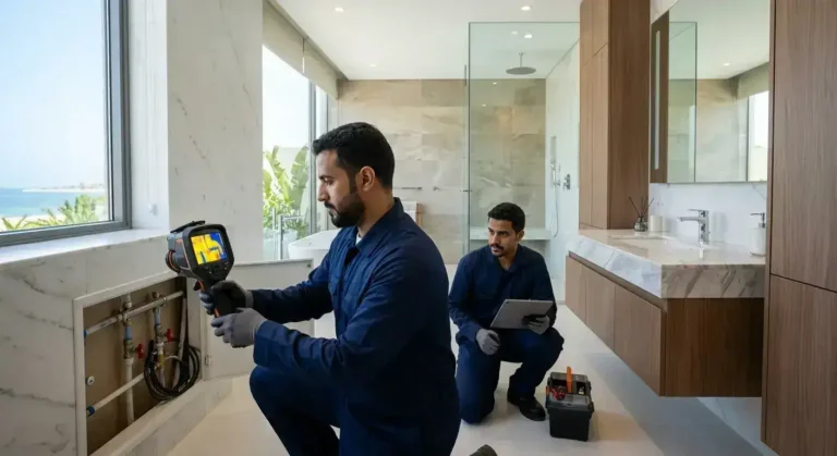 كشف تسربات المياه في جدة حي الأندلس