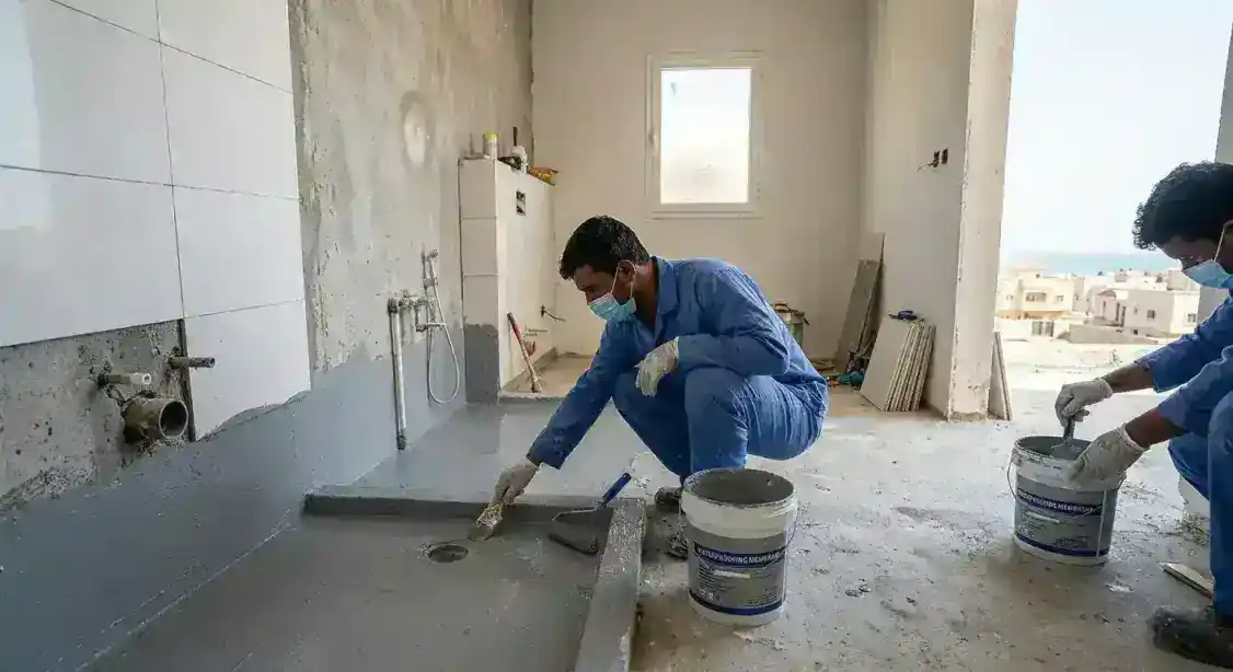 شركه كشف تسربات المياه في جده عزل حمامات في جدة حي الشرفية