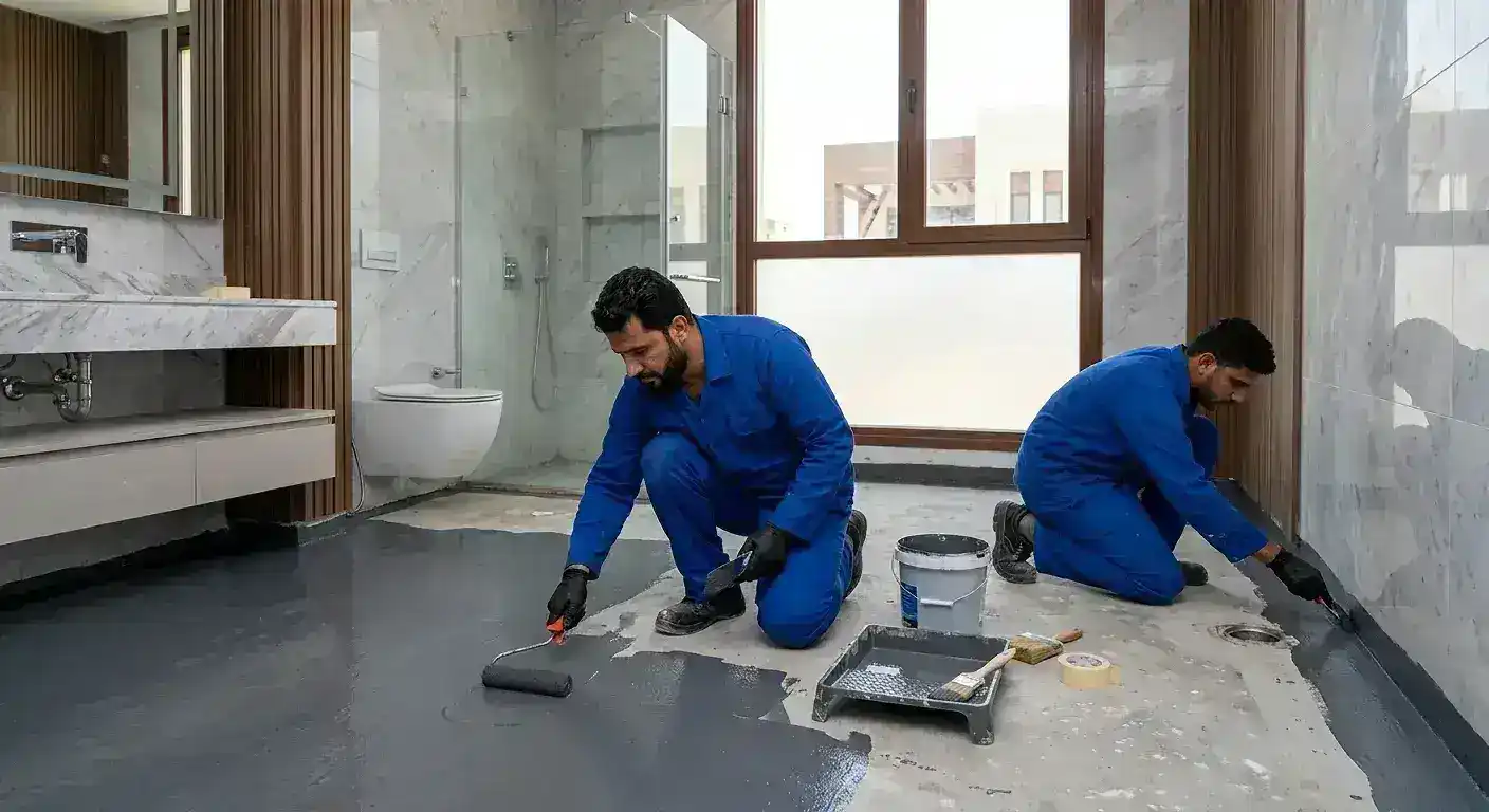 شركه كشف تسربات المياه في جده عزل حمامات في جدة حي البساتين