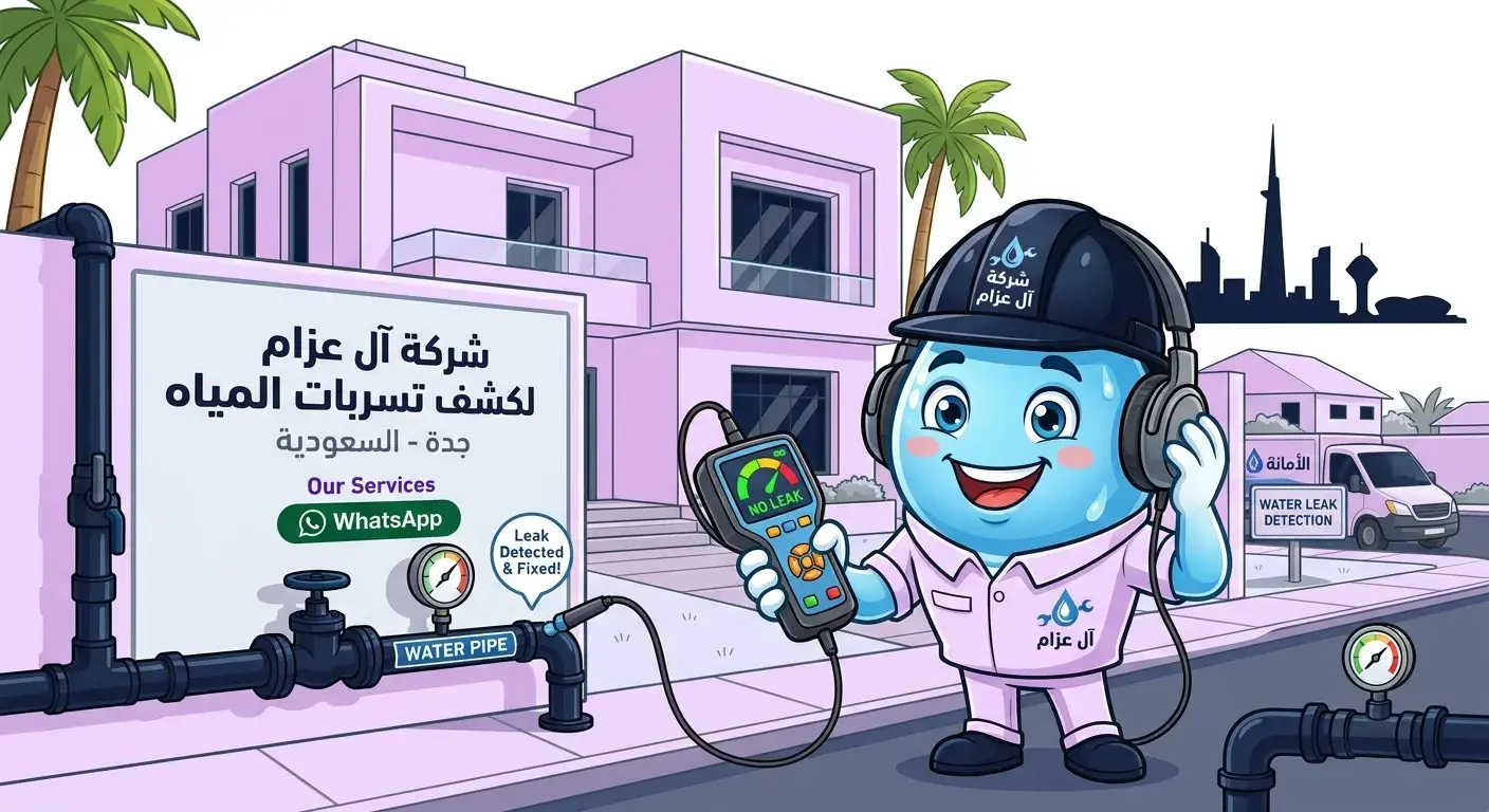 شركة كشف تسربات المياه في جدة