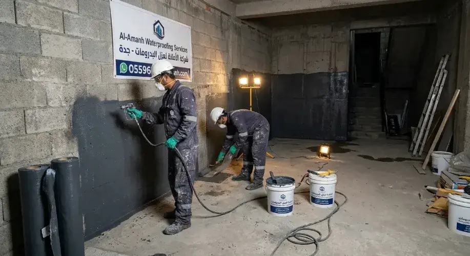 شركه عزل بدرومات في جده